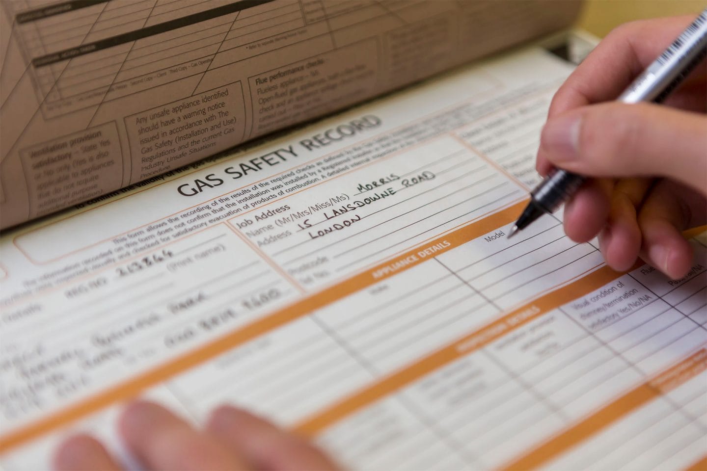 Landlord Gas Safety Certificate (CP12)