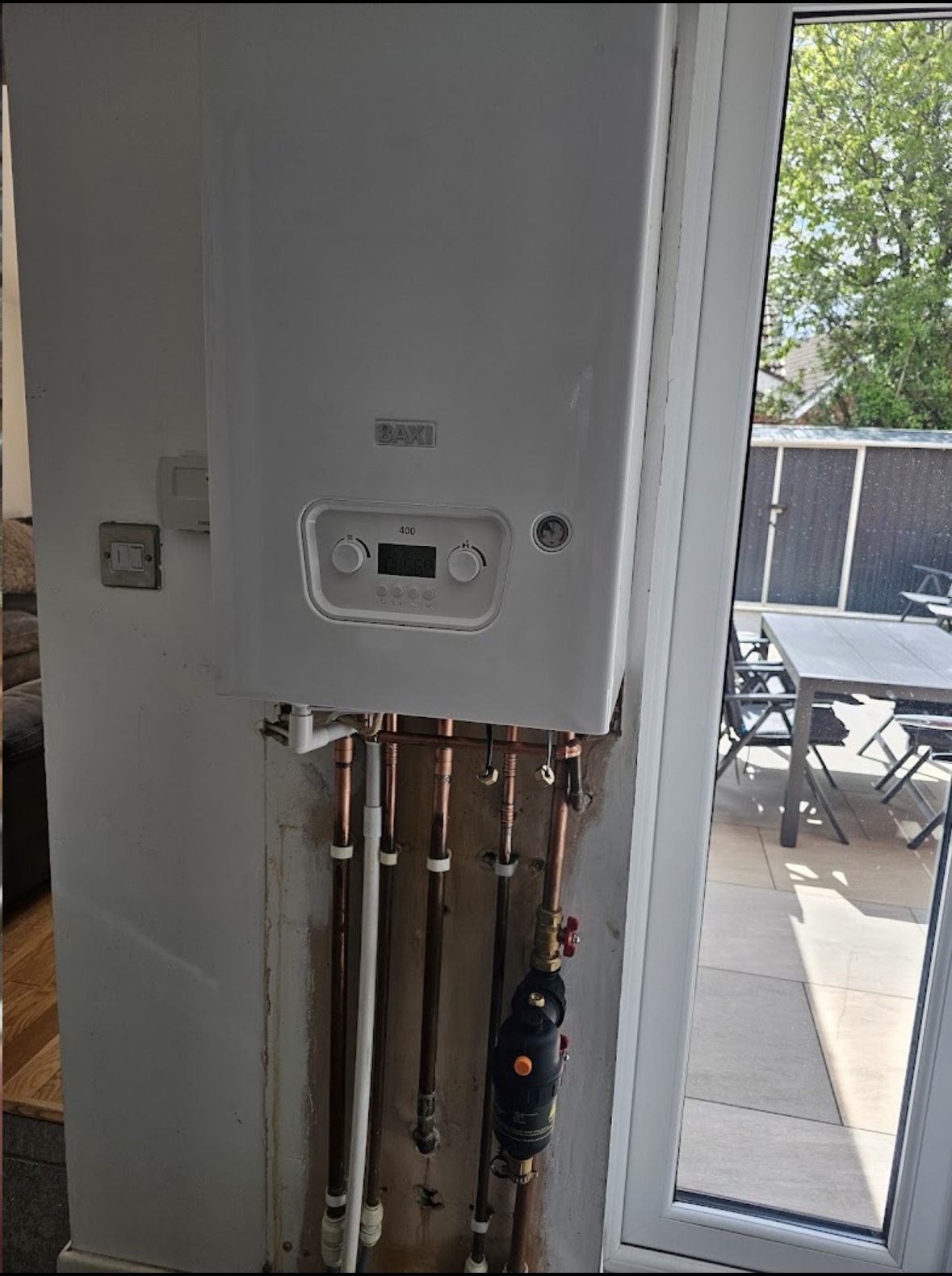 Baxi 400 install